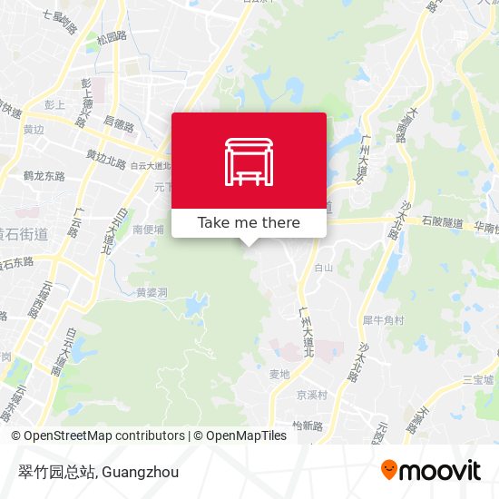 翠竹园总站 map