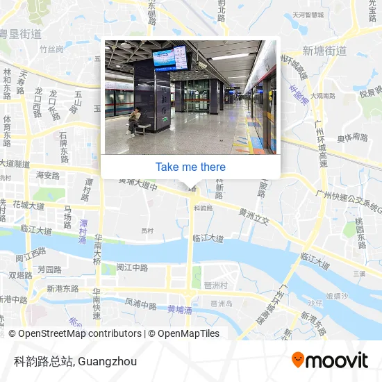 科韵路总站 map