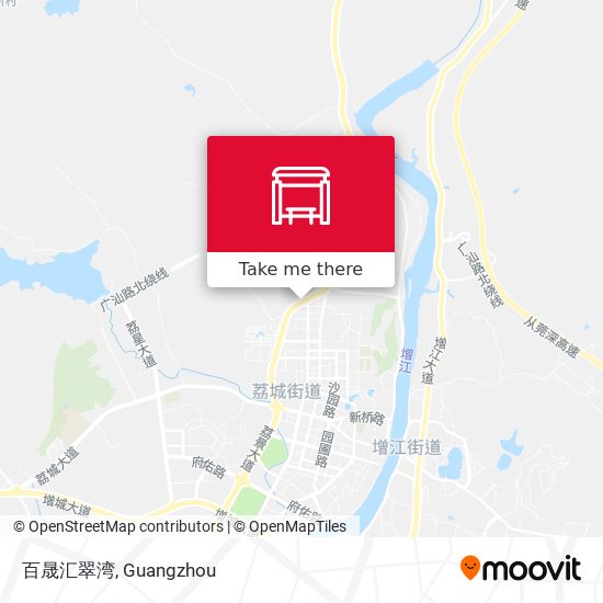 百晟汇翠湾 map