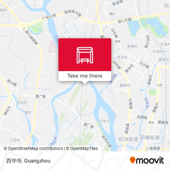 西华寺 map