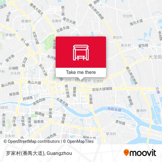 罗家村(番禺大道) map