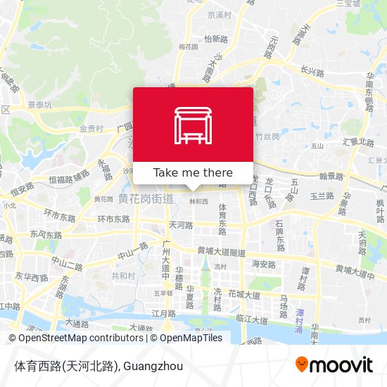 体育西路(天河北路) map
