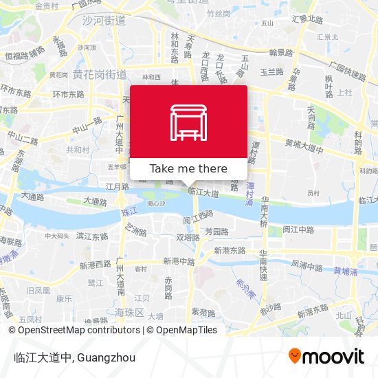 临江大道中 map