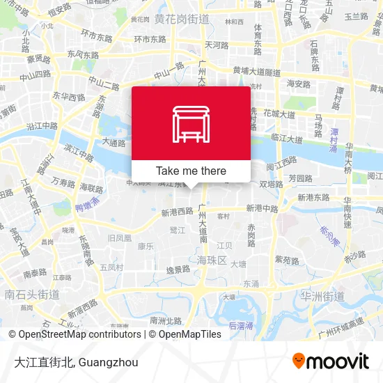 大江直街北 map