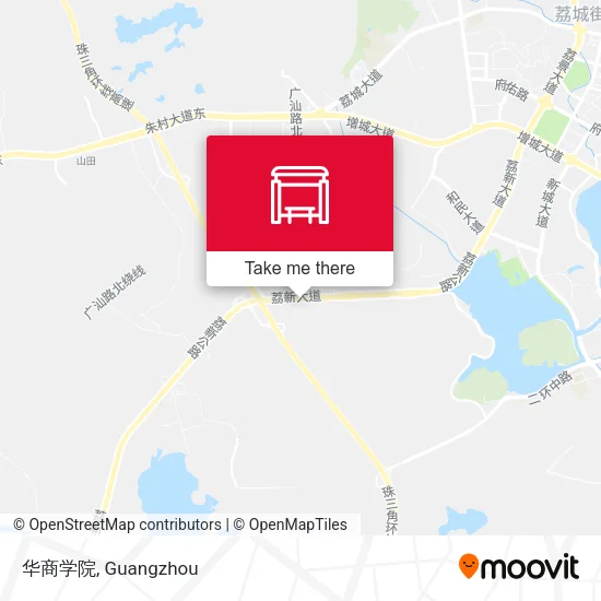 华商学院 map