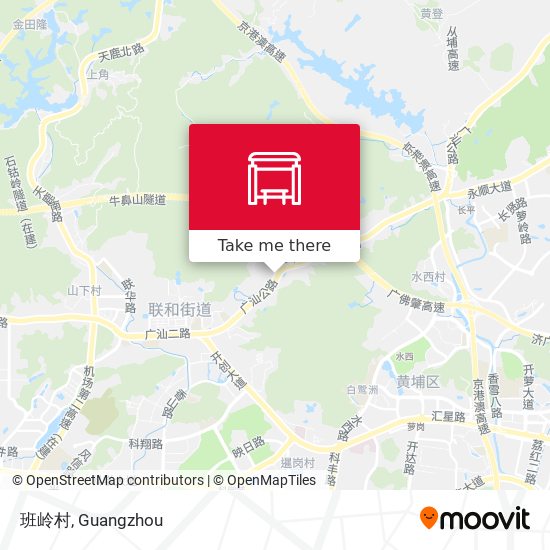 班岭村 map