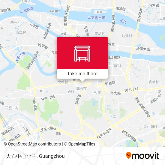 大石中心小学 map