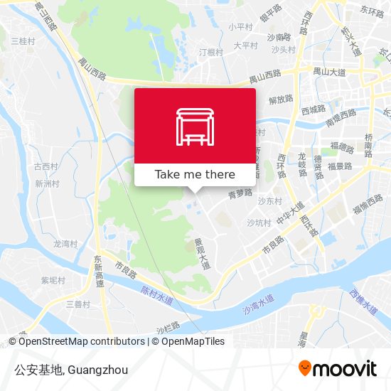公安基地 map