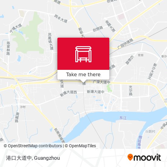 港口大道中 map