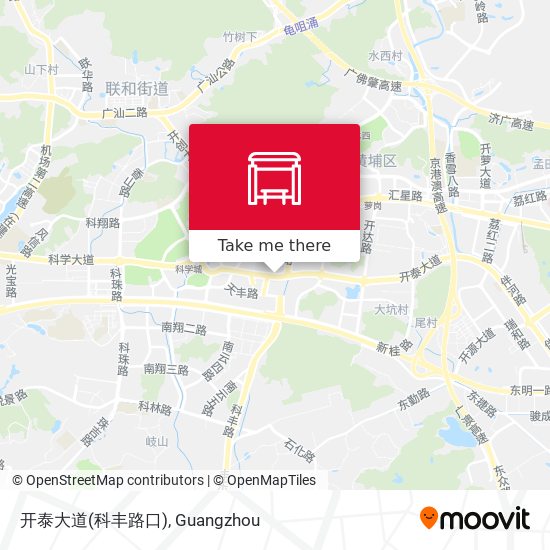 开泰大道(科丰路口) map