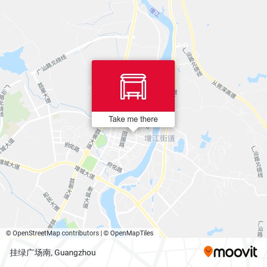 挂绿广场南 map