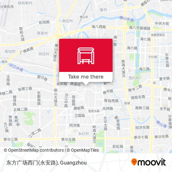 东方广场西门(永安路) map