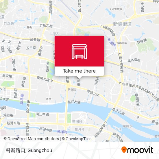 科新路口 map