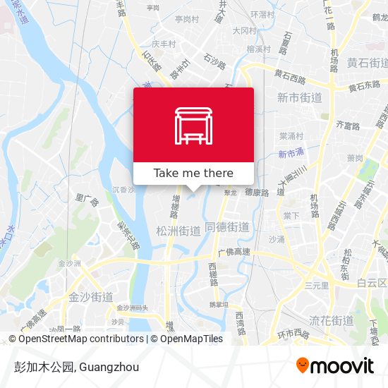 彭加木公园 map
