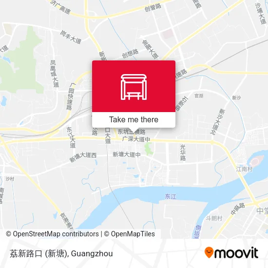 荔新路口 (新塘) map