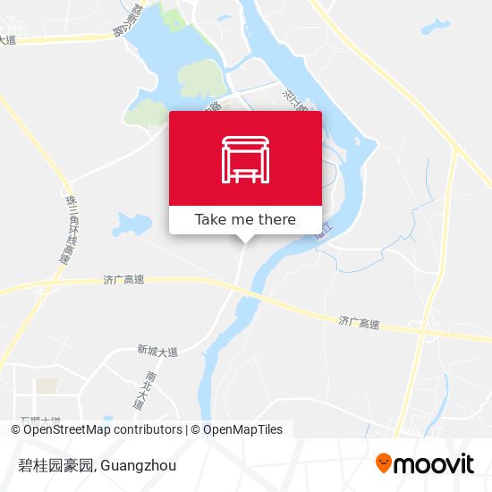碧桂园豪园 map