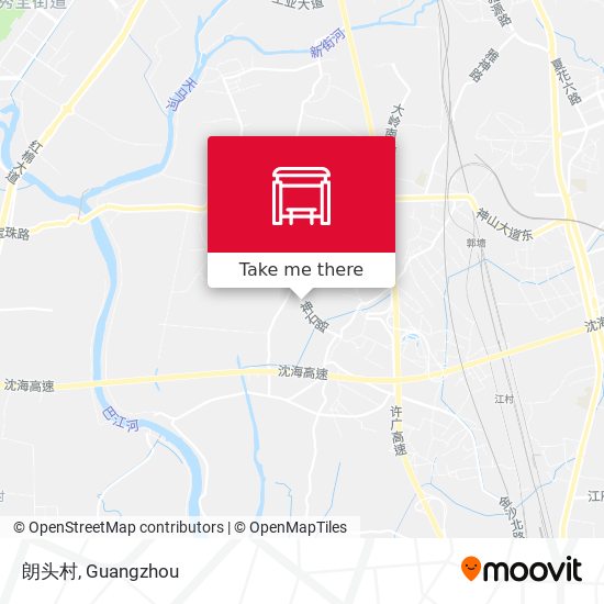 朗头村 map