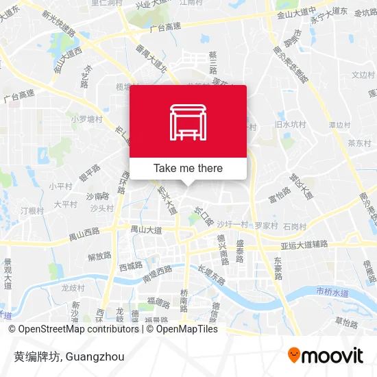 黄编牌坊 map