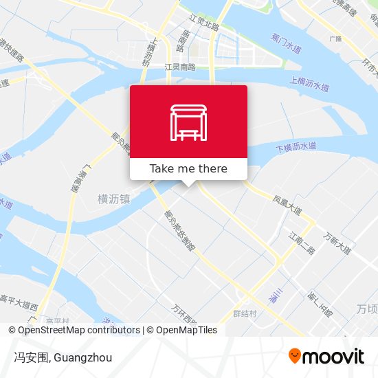 冯安围 map