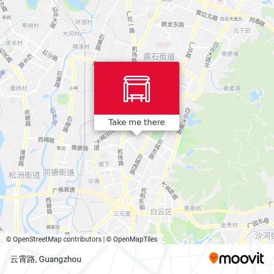 云霄路 map