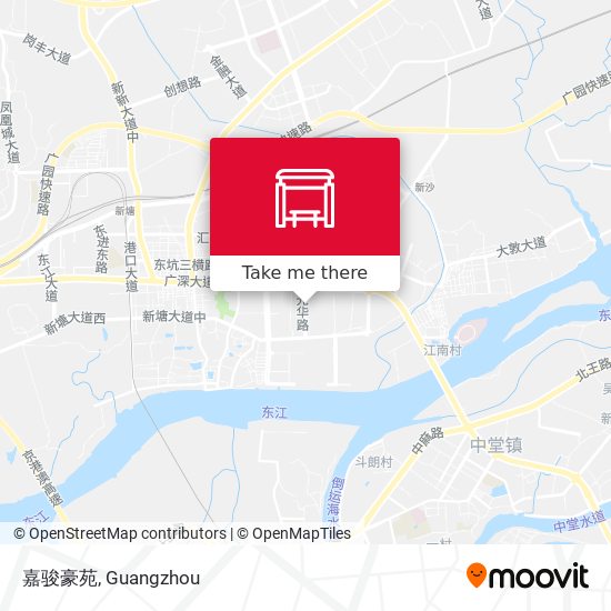 嘉骏豪苑 map
