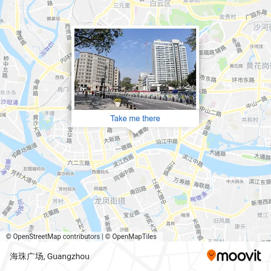 海珠广场 map