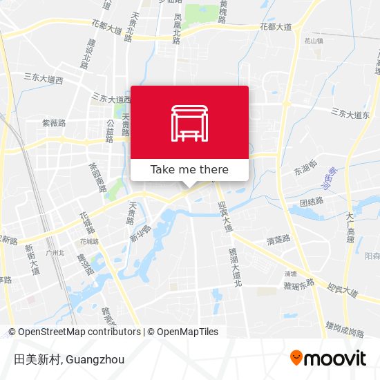 田美新村 map