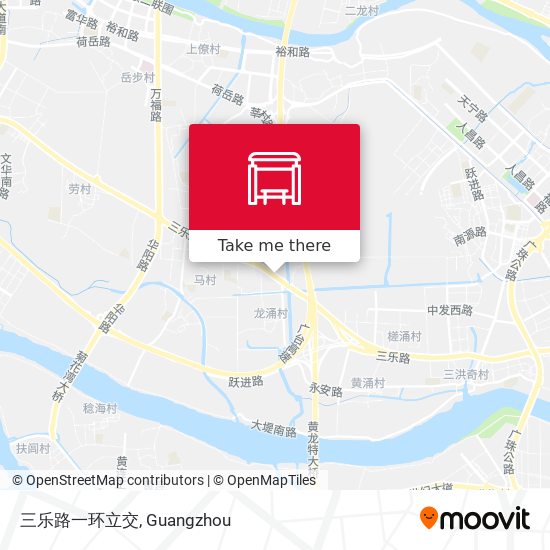 三乐路一环立交 map