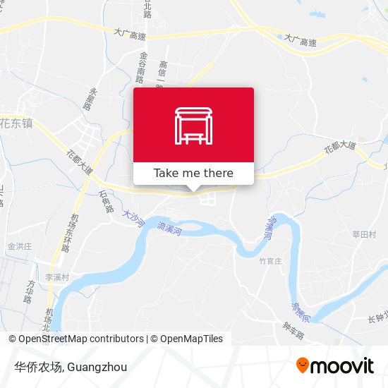 华侨农场 map