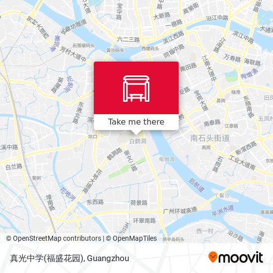 真光中学(福盛花园) map