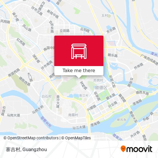 寨吉村 map