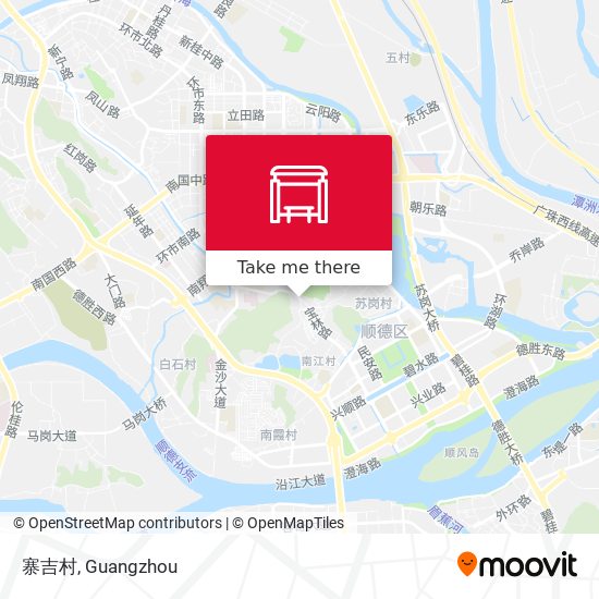 寨吉村 map