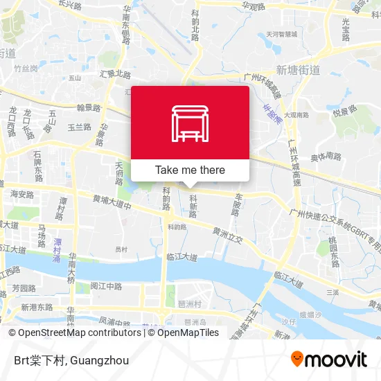 Brt棠下村 map