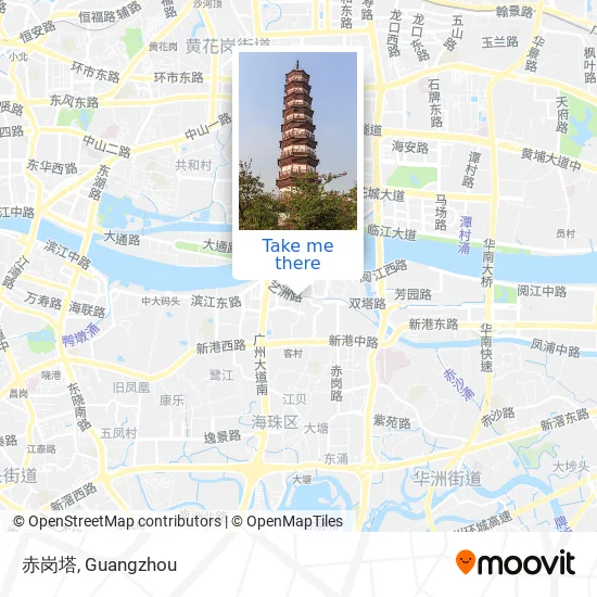 赤岗塔 map