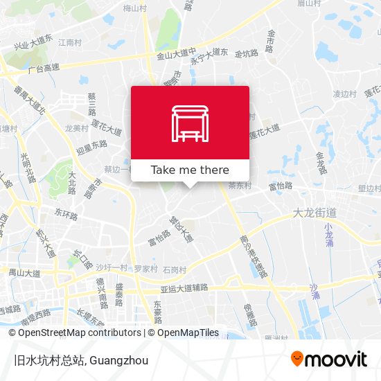 旧水坑村总站 map
