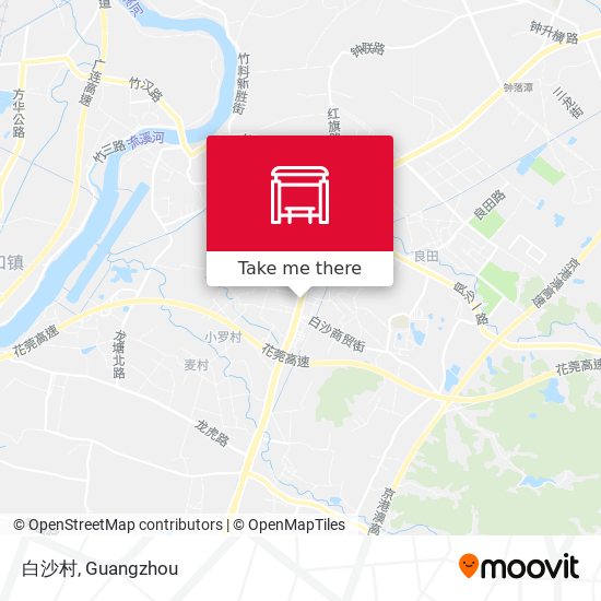 白沙村 map