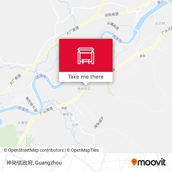 神岗镇政府 map