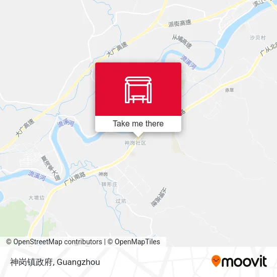 神岗镇政府 map