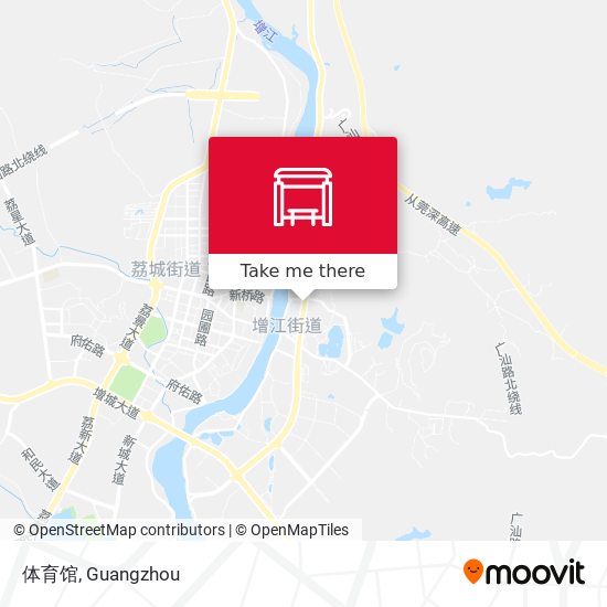 体育馆 map