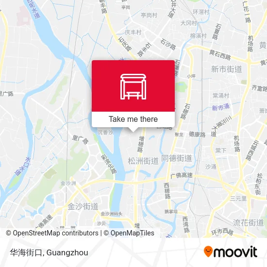 华海街口 map