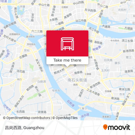 昌岗西路 map