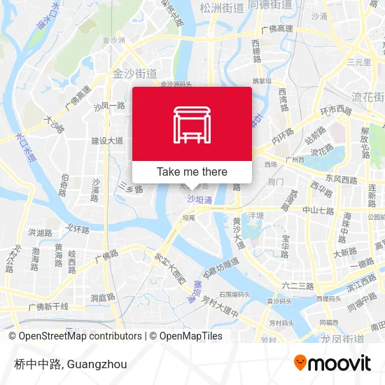 桥中中路 map