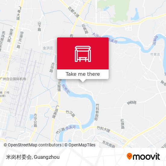 米岗村委会 map