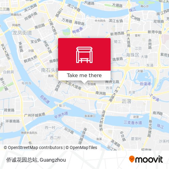 侨诚花园总站 map