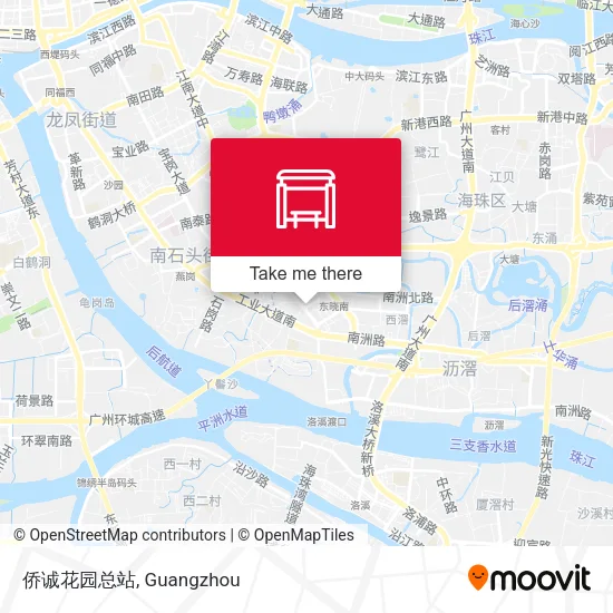 侨诚花园总站 map