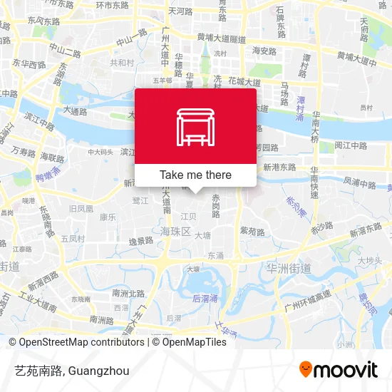 艺苑南路 map