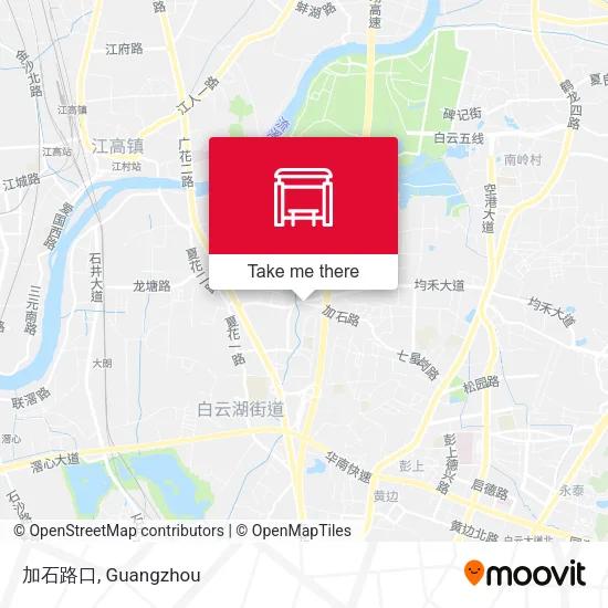 加石路口 map