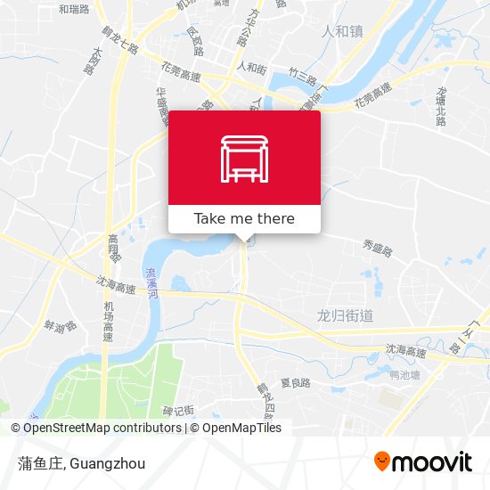 蒲鱼庄 map