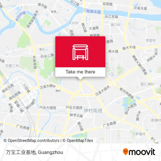 万宝工业基地 map