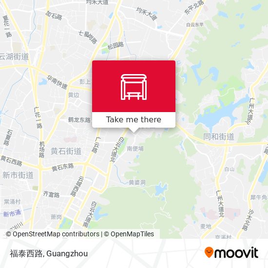 福泰西路 map